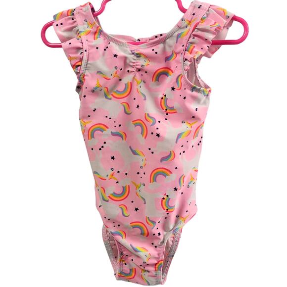 Cat & Jack One-Piece Unicorn Swimsuit Size 2T - Picture 1 of 6